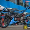 Decal Stiker Suzuki GSX-R150 BLUE DECEPTICON PRIME BLACK